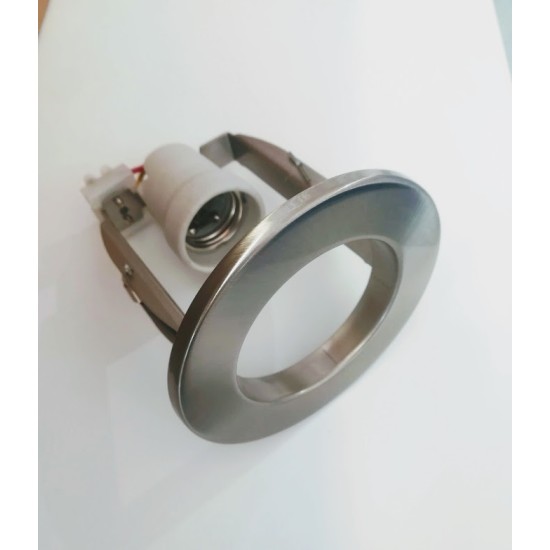 Σπότ χωνευτό στρογγυλό - R63 - Νίκελ μάτ  - aca