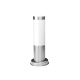 Garden cylindrical post luminaire 1xE27 max Stainless steel + PC Φ78mmx300mm LOOP II - aca