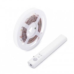 Ταινία Led - Blister Kit Ντουλάπας 1 Μέτρο - IP65 4000k - Με  αισθητήρα & μπαταρίες (4xAAA) - CLOSLIT - ACA