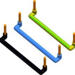 Σέτ καλωδίωσης για σύνδεση δύο στοιχείων μεγέθους 1Μ  3x1,5mm2  TEM MODUL