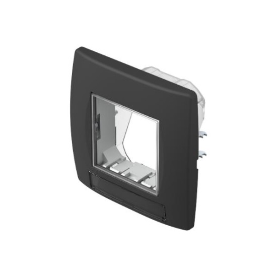 Σέτ πριζών με πλάκα επιγραφής για χρήση σε χώρους με υγρασία IP44 2M PW TEM MODUL