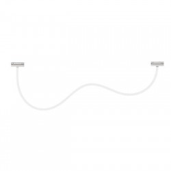 Φωτιστικό μαγνητικό κρεμαστό λευκό μάτ 40W 48V DC 3000κ / 4000k 3000lm 360° OSRAM RA90 Φ22x2000mm - COSMO4030W - aca