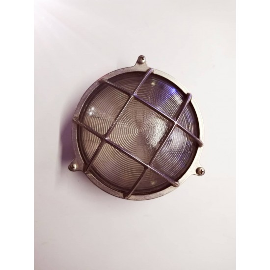 Απλίκα τύπου χελώνα με πλέγμα E27 60W - Ορειχάλκινο - D-200