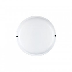 Πλαφονιέρα LED PC Στρογγυλή Φ209mm 20W 4000K IP65 Λευκή - DARIA2040W - aca