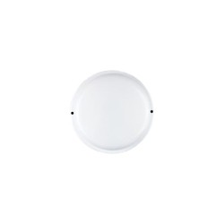 LED BULBHEAD ROUND Φ:203mm 20W 4000K IP44 WHITE - DARIA2040W - aca