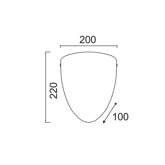 Φωτιστικό επίτοιχο αχιβάδα 1xE27 max 60W Μέταλλο + Γυαλί / Νίκελ + Λευκό 11X21XH20cm TURTLE - acadecor 