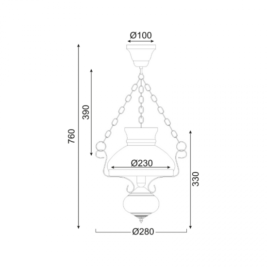 Φωτιστικό κρεμαστό 1 X E27 60W Μέταλλο + Ξύλο + Γυαλί + PVC μάυρο καλώδιο / Μάυρο - Ασημί + Καφέ + Λευκό Φ28ΧH76CM CHALET - acadecor 