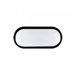 Απλικα LED PC Οβάλ 230x102mm 20W 4000K IP65 Μάυρη - DORA2040B -  aca