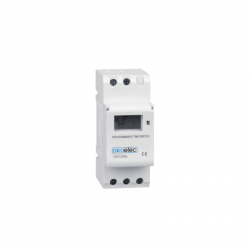 Χρονοδιακόπτης ψηφιακός ράγας 2 Στοιχείων - Εβδομαδιαίος με εφεδρεία 150 Ωρών - DHC20A - acaelec