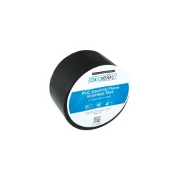 Μονωτική ταινία PVC μάυρη 0.13mm x 38mm x20yds/18,3m - aca elec