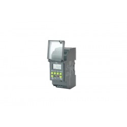 Χρονοδιακόπτης ψηφιακός ράγας 2 Στοιχ 110V / 240V  1C/O 16A NO 5A NC 1sec  - Ημερ / Εβδ. με παλμό  - Με εφεδρεία 6χρόνια - 67DDT9 - aca elec 