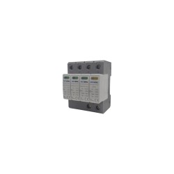 Απαγωγέας υπέρτασης 4 Στοιχείων T2 3P+N - 40kA 440V AC  - acaelec 