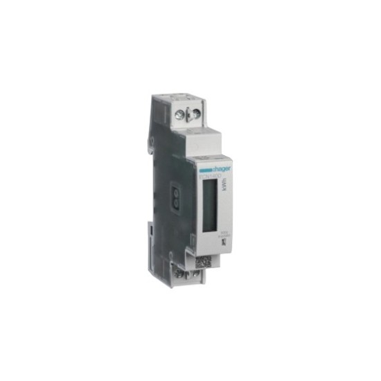 Μετρητής ενέργειας ψηφιακός. 1Φ 40Α 240V 1module - ECN140D hager
