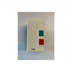 Εκκινητής κινητήρα 0-1 (Ρελέ+Θερμικό 0,8-1,1A)  σε κουτί στεγανό IP65 - Unelec Vynckier