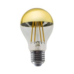 Λάμπα Led νήματος Μισό χρυσό Dimmable E27 - A60 8W 2700K - ELIOR8WWSDIΜG - Diolamp