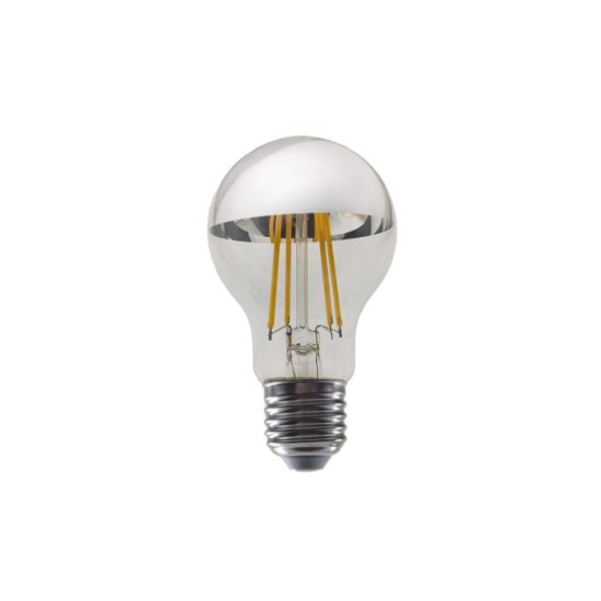 Λάμπα Led νήματος Μισό ασημί Dimmable E27 - A60 8W 2700K - ELIOR8WWSDIΜS - Diolamp
