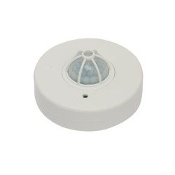 Ανιχνευτής κίνησης υπερύθρων οροφής 360° 10A Λευκός - ELPIRC6M - acaelec
