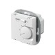 Θερμοστάτης Ενδοδαπέδιας Θέρμανσης 16Α 230V~ PW Λευκό XO LOGIQ TEM