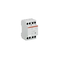 Rail power relay 3 module -  4NO - 63A  230V AC/DC - ESB 63-40 - ABB