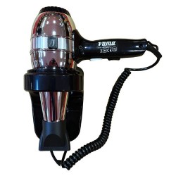 Στεγνωτήρας μαλλιών Μαύρο/Χρώμιο  για ξενοδοχεία - 1300W - Eternity Shaver - Vama