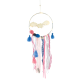 Bambini Pendant dream catcher LED 1.2W 3000k battery 2xCR2032 / 3V  Felt  / Multicolour + Silver Φ20x70cm HOLMA - acadecor 