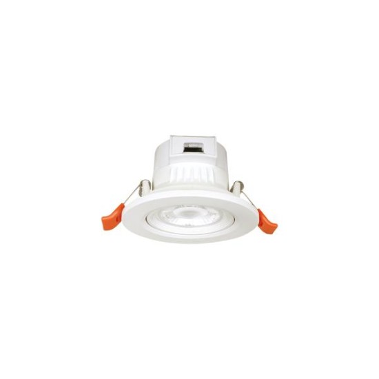 Φωτιστικό Led ψευδοροφής στρογγυλό κινητό 7W 3000k / 4000K / 6000k IP20 - Λευκό -  FALKO7R - aca