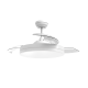 Ανεμιστήρας οροφής με φώς Dimmable Φ132 DC40W 3 διάφανα πτερύγια τηλεχειριστήριο 2 Ανάρτήσεις 13&25EK - ACA HOME