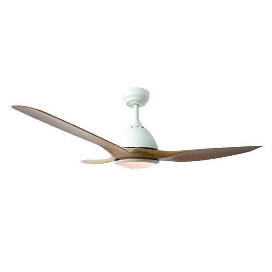 Ανεμιστήρας οροφής με φώς Dimmable Φ132 DC40W 3 ABS Φυσικά πτερύγια τηλεχειριστήριο 2 Ανάρτήσεις 15&25EK - ACA HOME