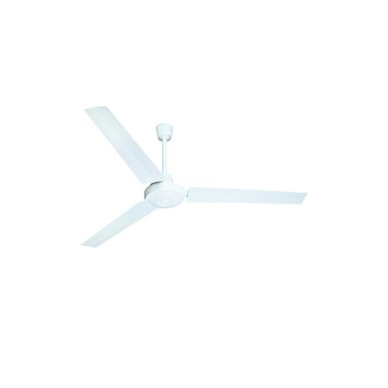 Ανεμιστήρας οροφής βιομηχανικου τύπου Φ140 AC60W 3 μεταλλικά πτερύγια χειριστήριο Μάυρο - ACA HOME