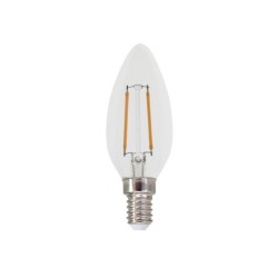 Λάμπα Led νήματος E14 - Κεράκι 2W 4000K - FLAM2NW - Diolamp