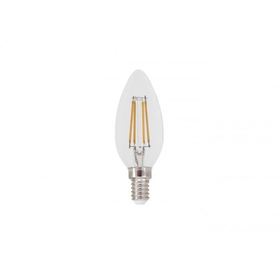 Λάμπα Led νήματος Step Dimmable E14 - Κεράκι 4W 2700K - FLAM4WWSD - Diolamp