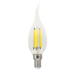 Λάμπα Led νήματος E14 - Κεράκι Tip 6W 4000K - FLAM6NWTIP - Diolamp