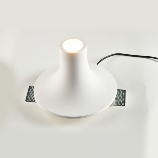 Φωτιστικό στρογγυλό spot trimless 1 x GU10 max 35W / Φυσικό Φ230x150mm AVA - acadecor