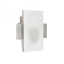 Φωτιστικό τετράγωνο spot trimless εμμέσου φωτισμού 1 x MR11 max 35W / Φυσικό 180x120x60mm ROSIE - acadecor