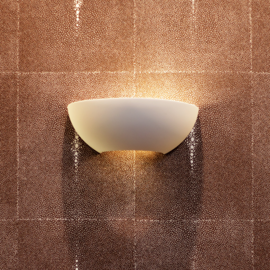 Φωτιστικό επίτοιχο 1 x E27 40W Γύψος / Φυσικό 30x15x10,2CM HERLO - acadecor