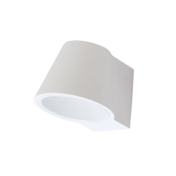 Φωτιστικό επίτοιχο 1 x G9 40W Γύψος + Ατσάλι / Φυσικό + Λευκό 12,8x12,8x10,2CM AWON - acadecor