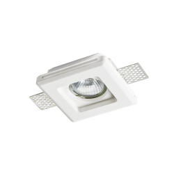 Φωτιστικό τετράγωνο spot trimless 1 x GU10 max 35W / Φυσικό 100x100x33mm ERIN - acadecor