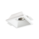 Trimless square Spot light 1x AR111 GU10 max 50W Gypsum / Natural 200x200x80mm ABBY - acadecor