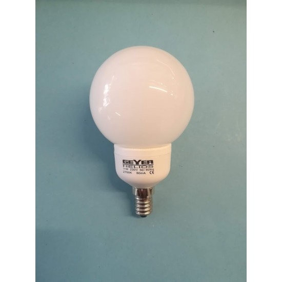 Lamp electronic ball - E14 / 11W  - 2700K - HELIOS - GEYER