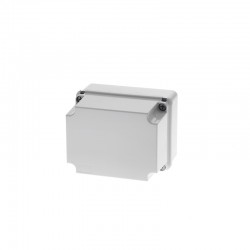 Κουτί τετράγωνο ABS στεγανο επίτοιχο γκρί IP65 190x140x140mm - GR17015 - aca elec