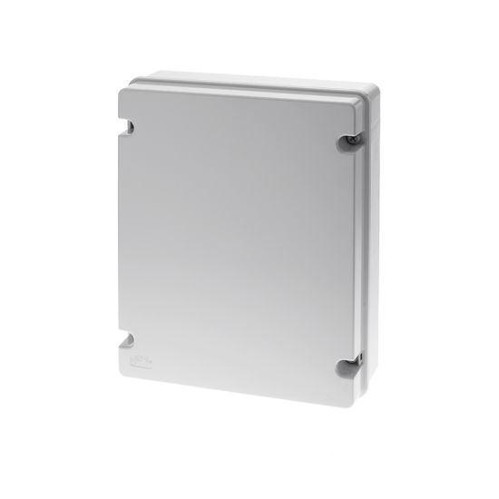 Κουτί τετράγωνο ABS στεγανο επίτοιχο γκρί IP65 460x380x120mm - GR17248 - aca elec