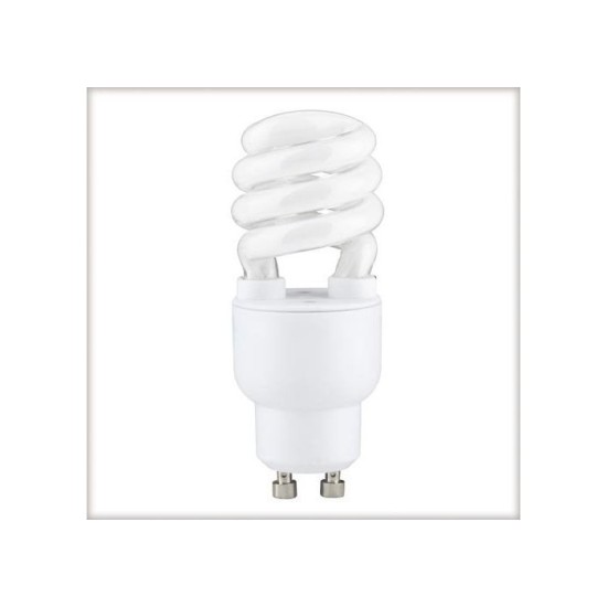 Lamp electronic spiral 12W GU10 - 6000K - Megawatt