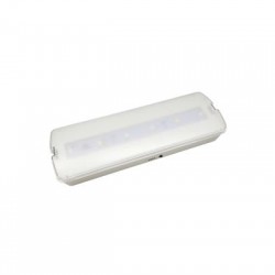 Φωτιστικό ασφαλείας επιτοίχιο με κουμπί δοκιμής 4W 3HRS 100lm 6000K 230V - HAPES463 - aca