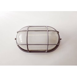 Bulkheadwall luminaire - E27 60W - Grey - HI5021G - aca