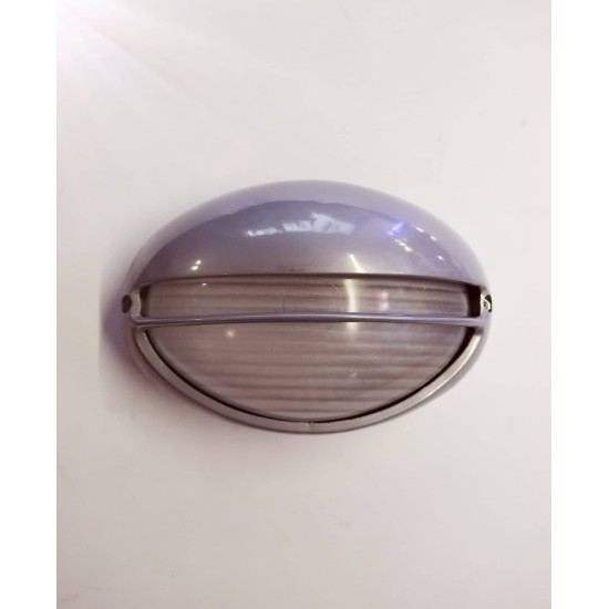 Απλίκα τύπου χελώνα με κάλυπτρο E27 60W - Λευκό - aca