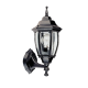 Hexagon aluminium lanterns E27 Black Aliminium+Glass 203x375mm - aca