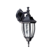 Hexagon aluminium lanterns E27 Black Aliminium+Glass down 203x375mm - aca