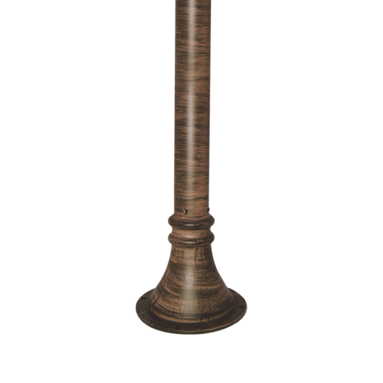 Pole aluminium for balls & Lanterns Φ60mm Rust 1000mm - aca  