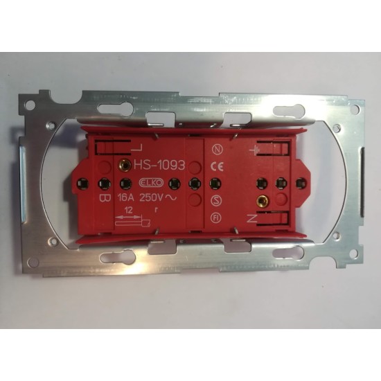 Souko socket 3S Cream - 16A-250V - HS-1093 - ELKO