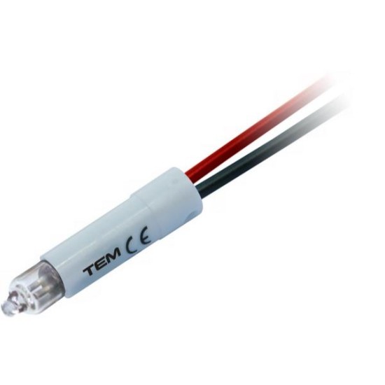 Λαμπάκι NEON Πορτοκαλί 220V~ 0,25W OR / TEM